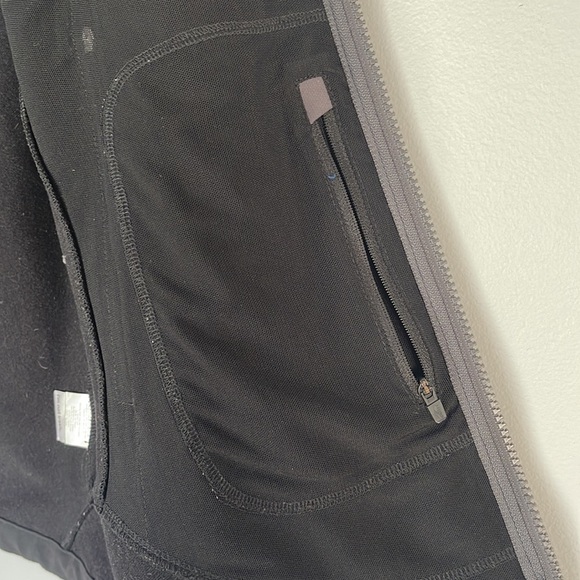 GOLITE Full Zip Fleece Lined Wind Resitent Black Jacket Size Small Petite - Picture 8 of 11